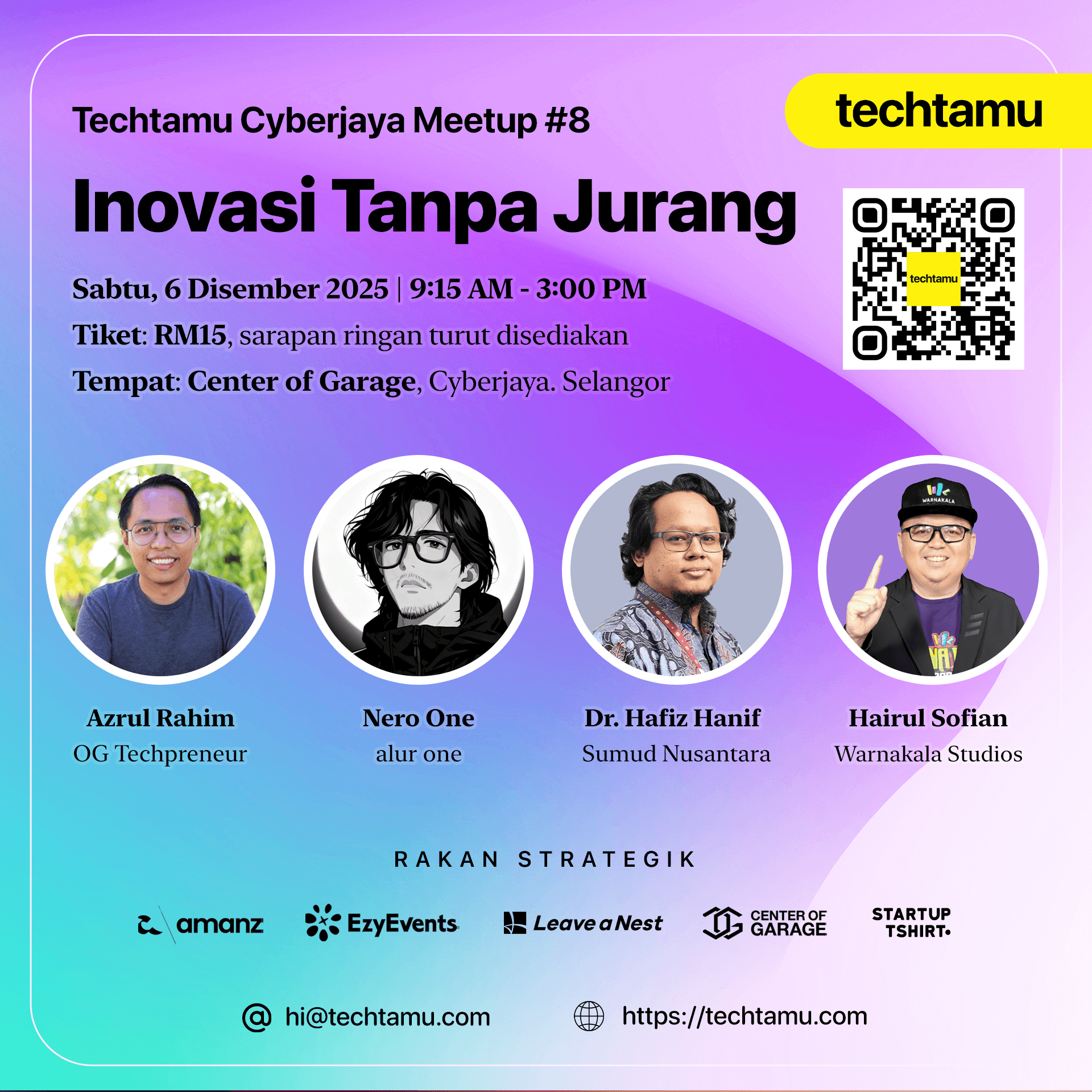 Techtamu Cyberjaya Meetup #8