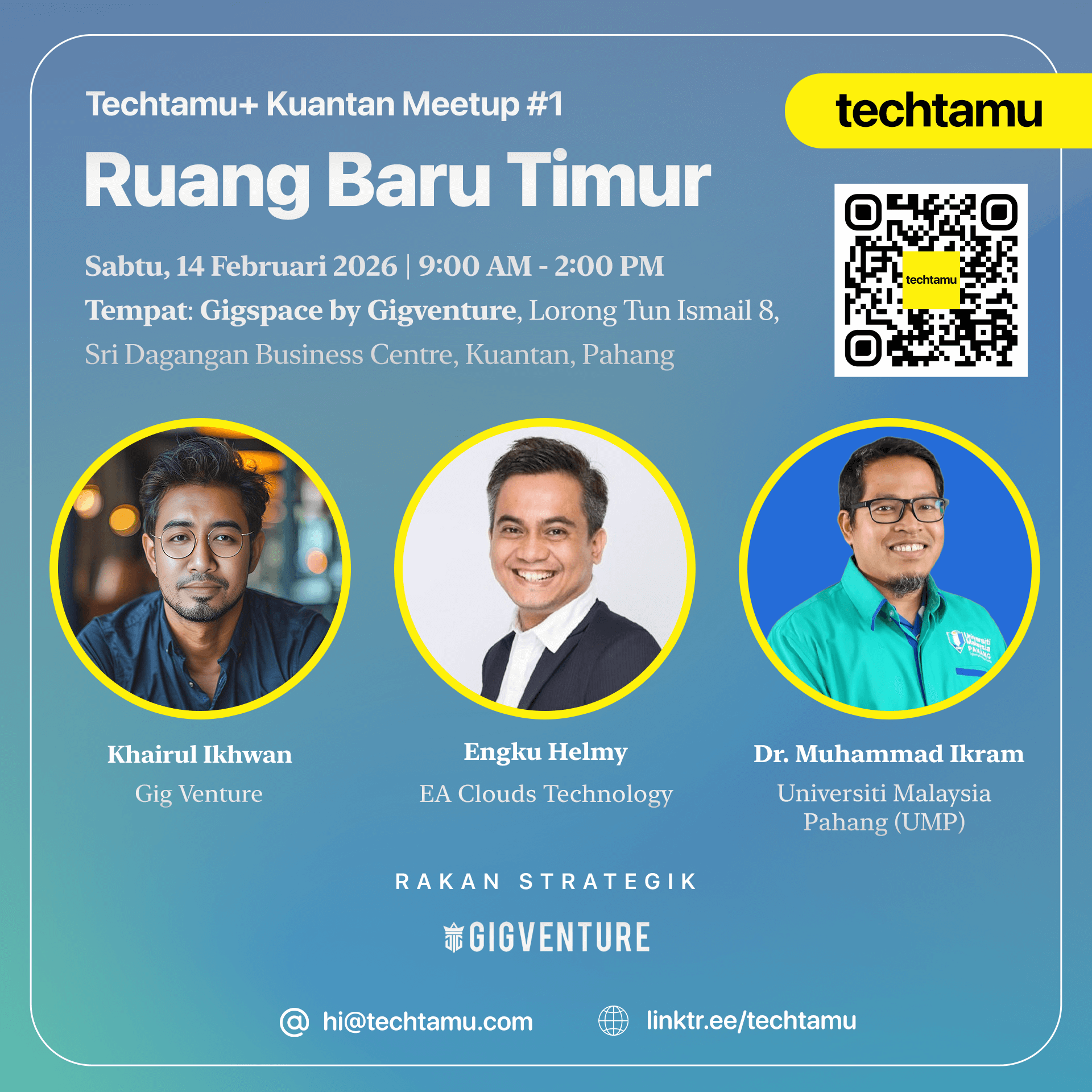 Techtamu+ Kuantan Meetup #1