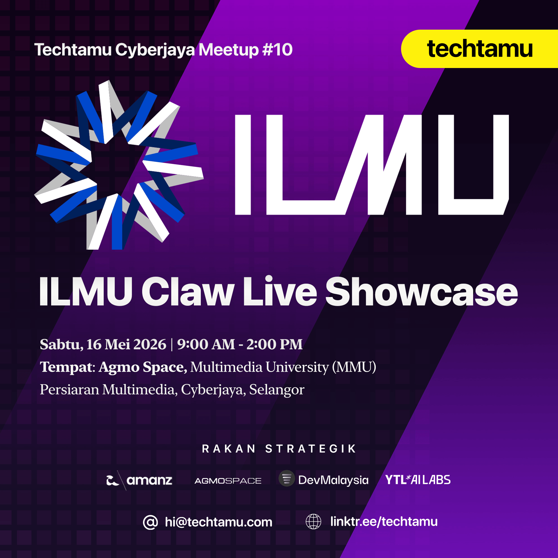 Techtamu Cyberjaya Meetup #10